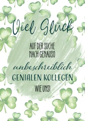 Teamgrußkarte Kollege