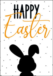 Oster Gruppengrußkarte